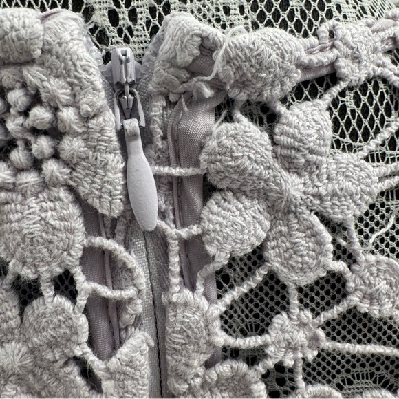 Shoshanna Lilac Floral Mini Dress - Picture 8 of 13